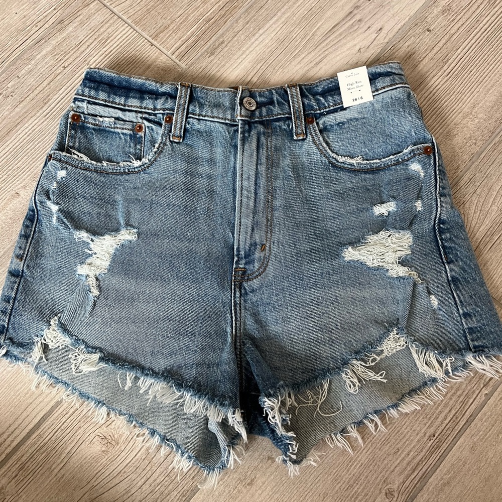 Abercrombie High Rise Shorts
